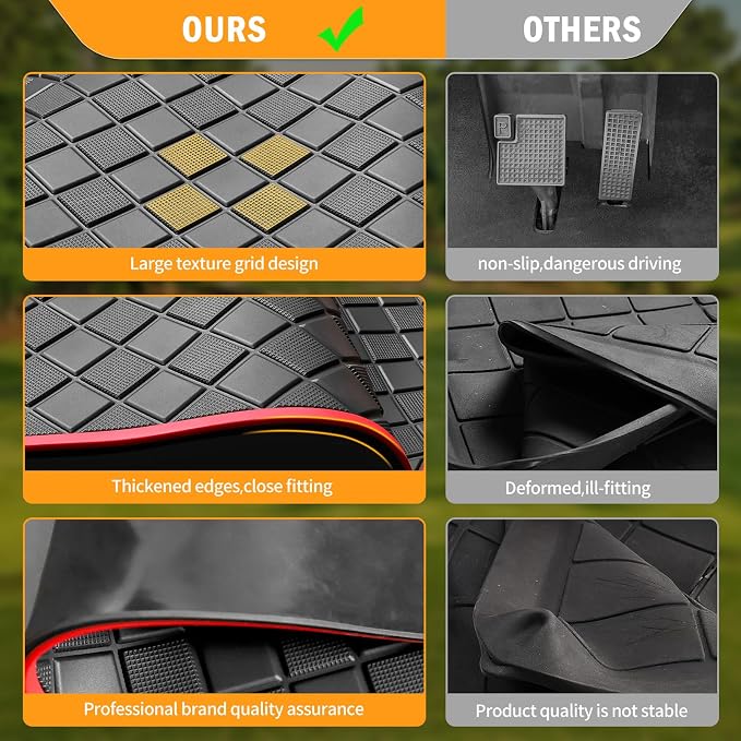 Golf Cart Floor Mat for Yamaha, Customize Non-Slip Full Coverage Liner Matt - Image 2