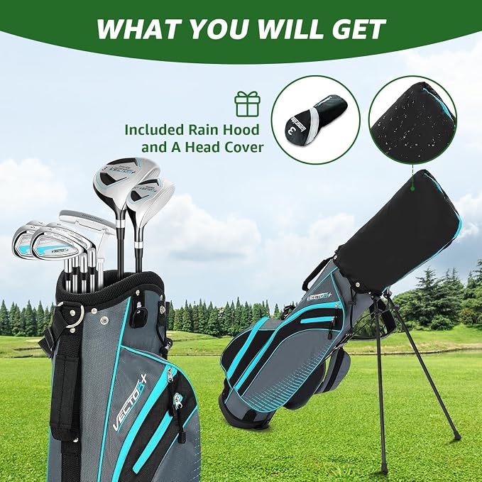 8 Pieces Complete Golf Club Set - Image 5