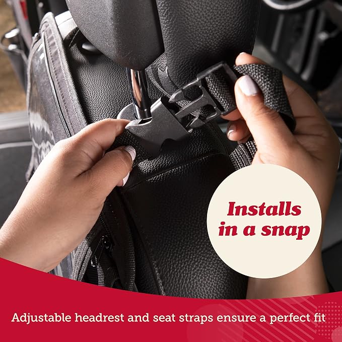 Lusso Gear Heavy Duty Back Seat Car Organizer Extra Large - Image 8