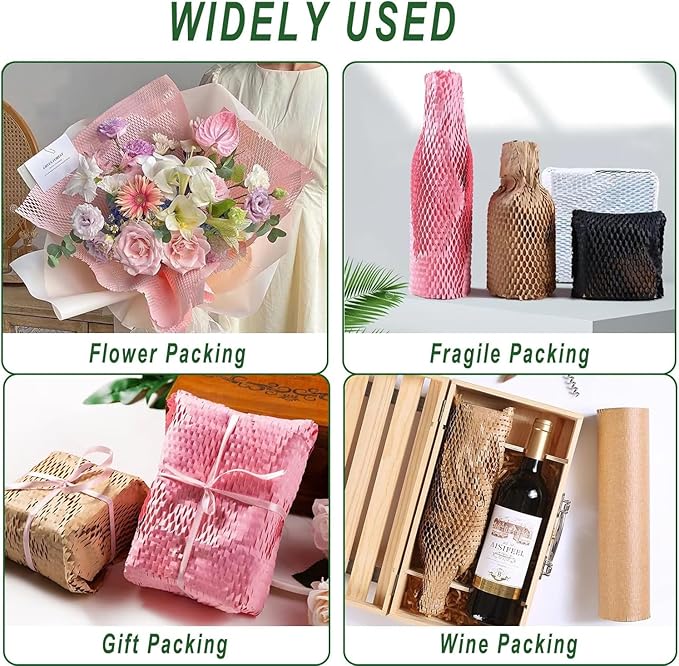 Honeycomb Packing Paper, Products & Gifts Wrapping Paper, Recyclable and - Image 4