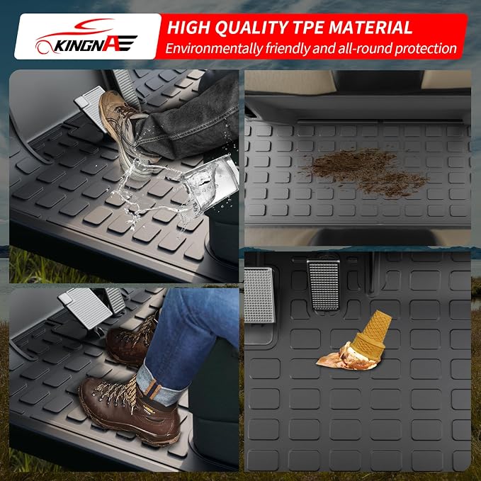 Floor Mats Compatible with i40F/i40FL/i60/i60L Golf Cart TPE All Weather 1st - Image 7