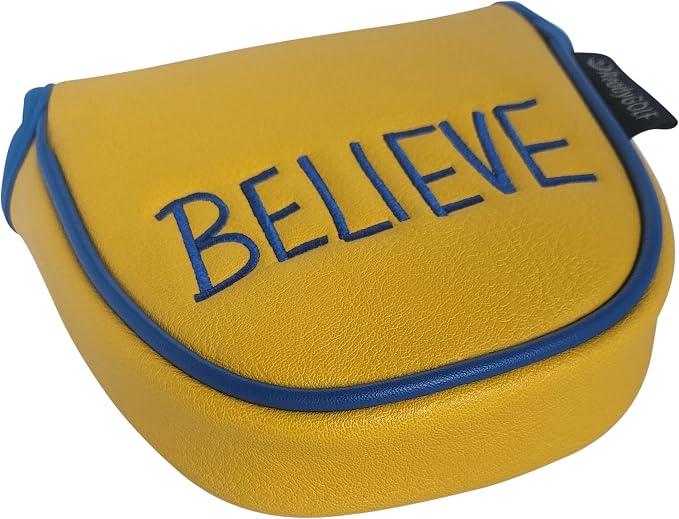 Believe Embroidered Putter Cover by ReadyGOLF