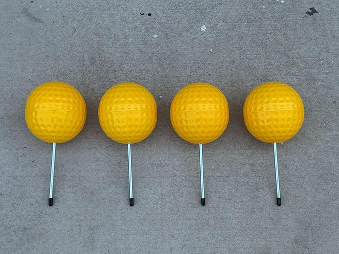Sandbaggy Plastic Tee Markers for Golf Course - Image 8