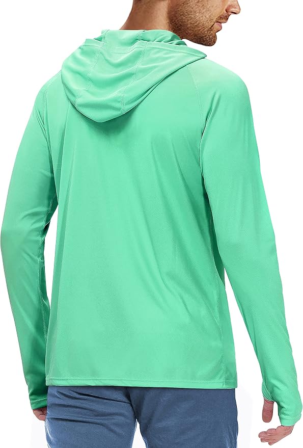 Roadbox UPF 50+ Fishing Shirts for Men, Long Sleeve UV Sun Protection Hoodie - Image 2