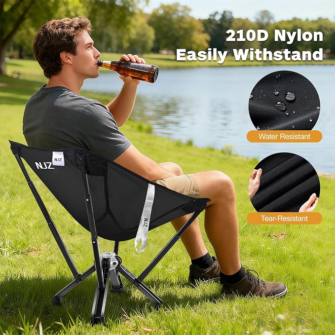 Folding Camping Chair — Compact & Easy to Use, Portable Chair - Image 4