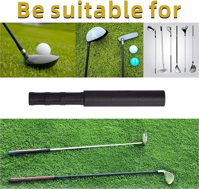 Mariyandh 8 Pcs Golf Club Extension Golf Club Extensions Steel Shaft Putter - Image 6