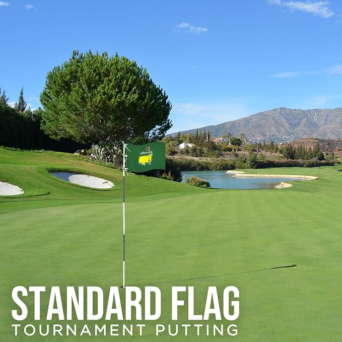 Golf Flag with Grommets, Double-Side Printed Augusta National Flag, 420D Nylon - Image 7