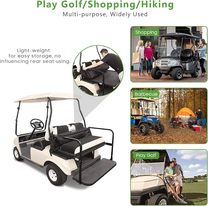 10L0L 4-Passenger Golf Cart Storage Bag, Cargo Bag - Image 5