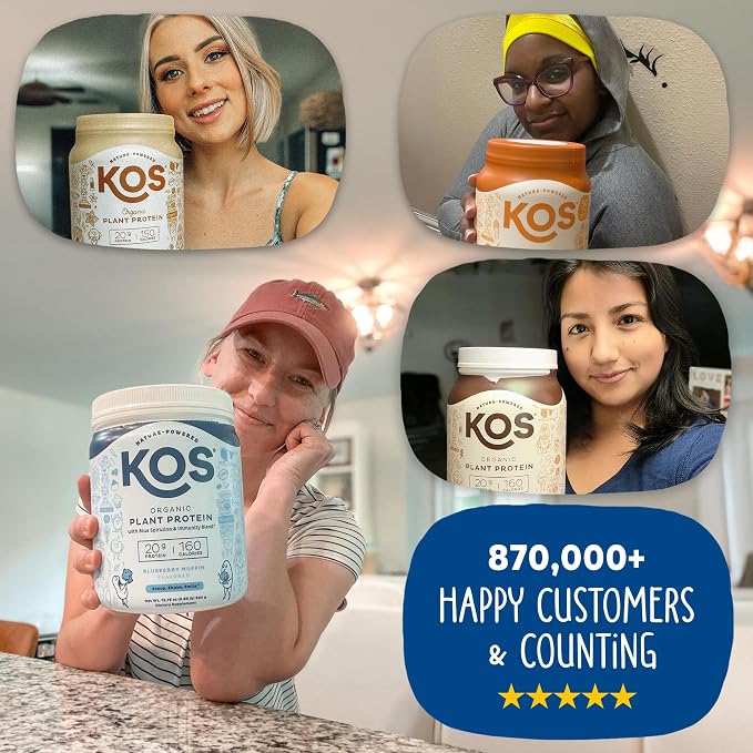 KOS Plant Based Protein Powder, Dairy Free - Image 6