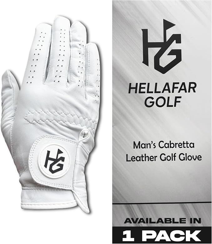 Men’s Golf Glove + 24 Yellow Almost Golf Practice Balls + Poker Chip Ball - Image 2