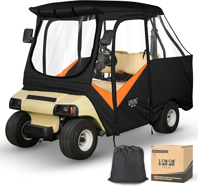 10L0L 4 Passenger Golf Cart Enclosure by 10L0L