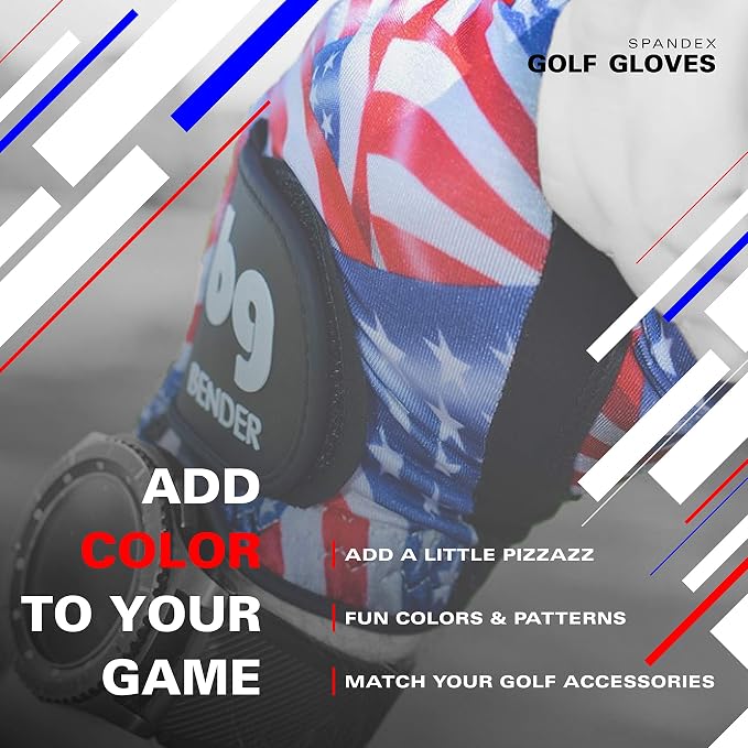 BG Bender - Womens Golf Glove, Durable Spandex Golf Gloves, Unique Golf Gloves - Image 2