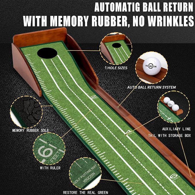 Putting Green Indoor, Golf Putting Mat - Image 3