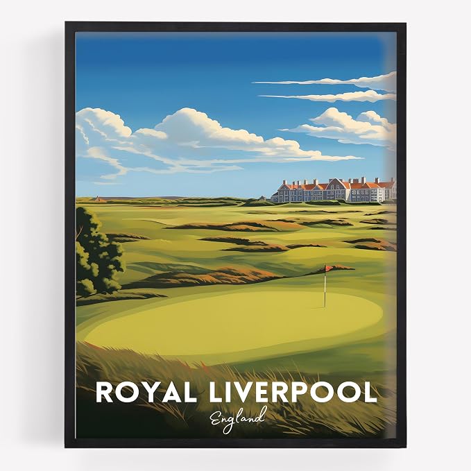 Golf Course Premium Giclee Fine Art Prints by VintBo