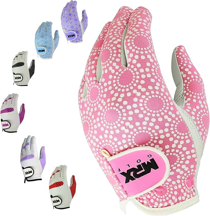 MRX Women Golf Glove Left Handed Golf Gloves Sweat Resistant Soft Cabretta by MRXBOXINGFITNESS