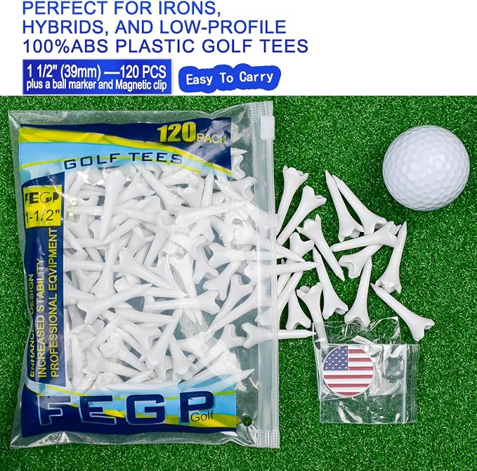 1 1/2'' Plastic Golf Tees – Short Tees - Image 4