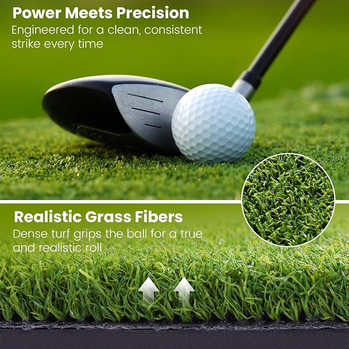 Golf Mat, 5x4ft/6x4ft Large Golf Hitting Mats - Image 3