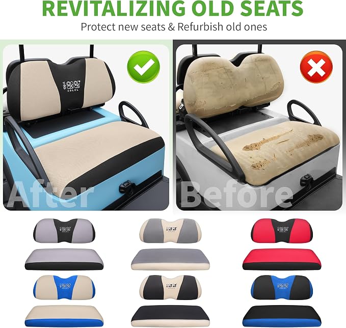 10L0L Golf Cart Seat Covers Universal - Image 5