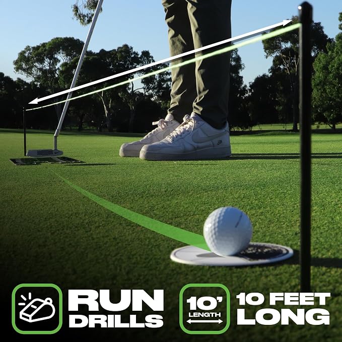 Triple Bead Golf Alignment String Line, Putting Aid - Image 5