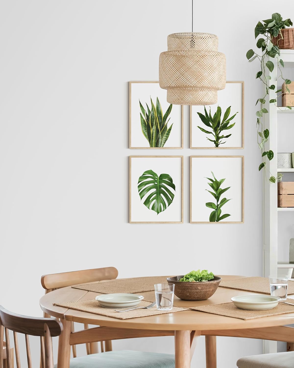 HAUS AND HUES Plant Photo Set of 4-11x14