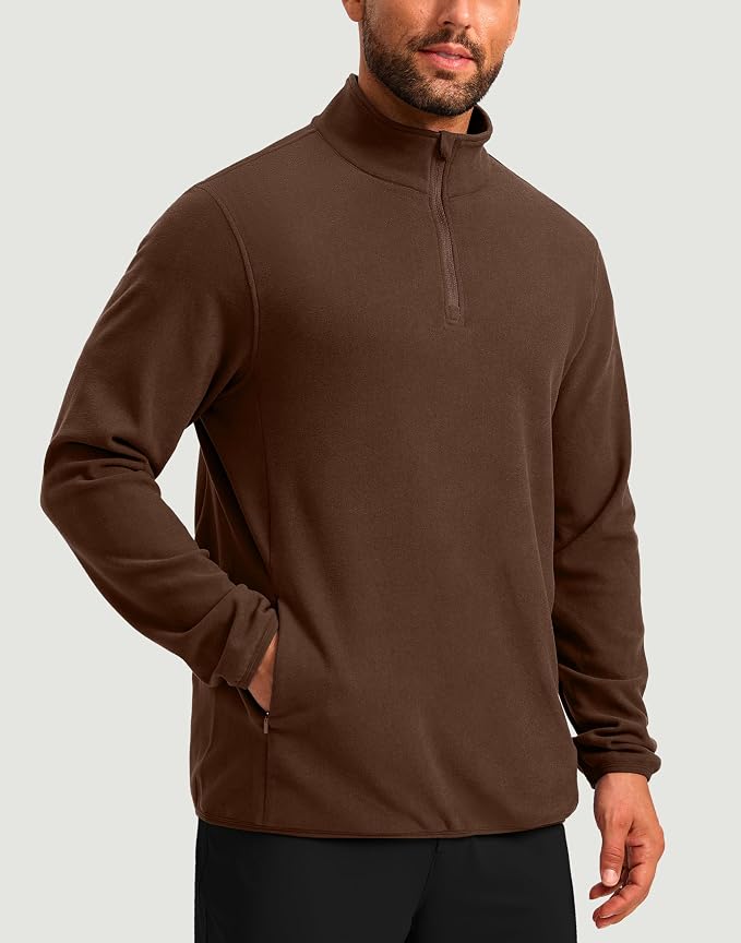 G Gradual Mens Quarter Zip Pullover Fleece - Image 2