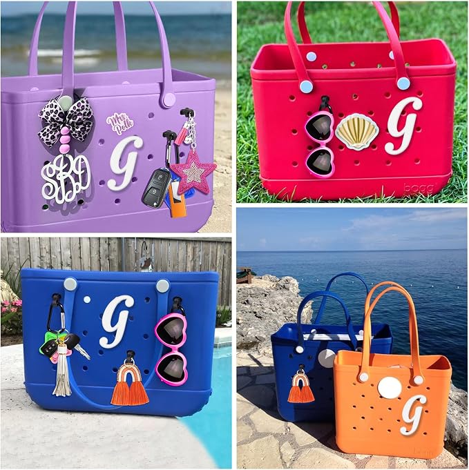 Mity rain Letter Charms for Bogg Bag，Alphabet Lettering Accessories Charms - Image 5