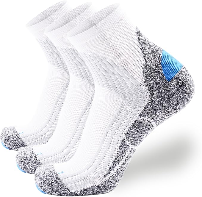 Tactia Full Cushion Compression Socks Men, Coolmax No-Blister Wicking Padded by Unknown