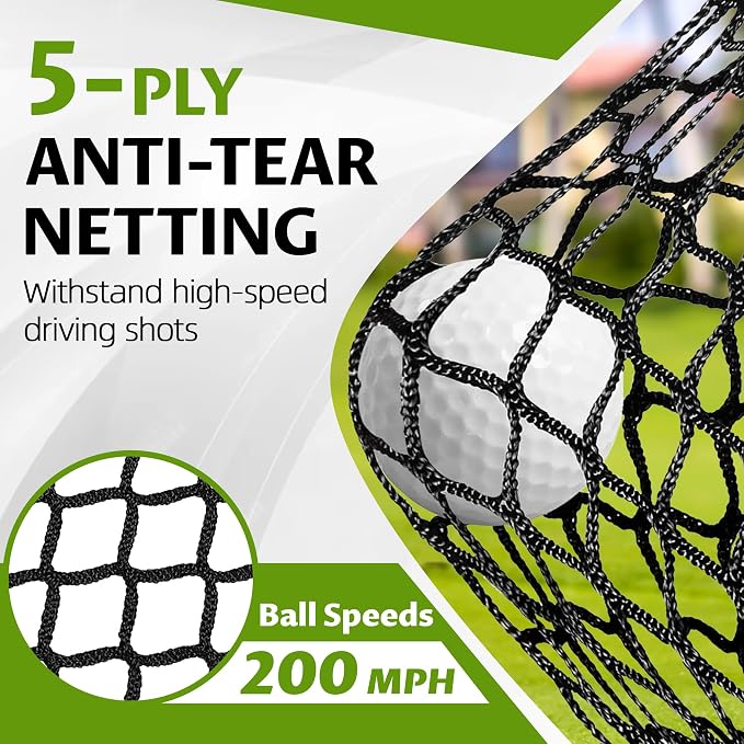 Bltend Golf Net: 10x7ft Golf Practice Nets - Image 2