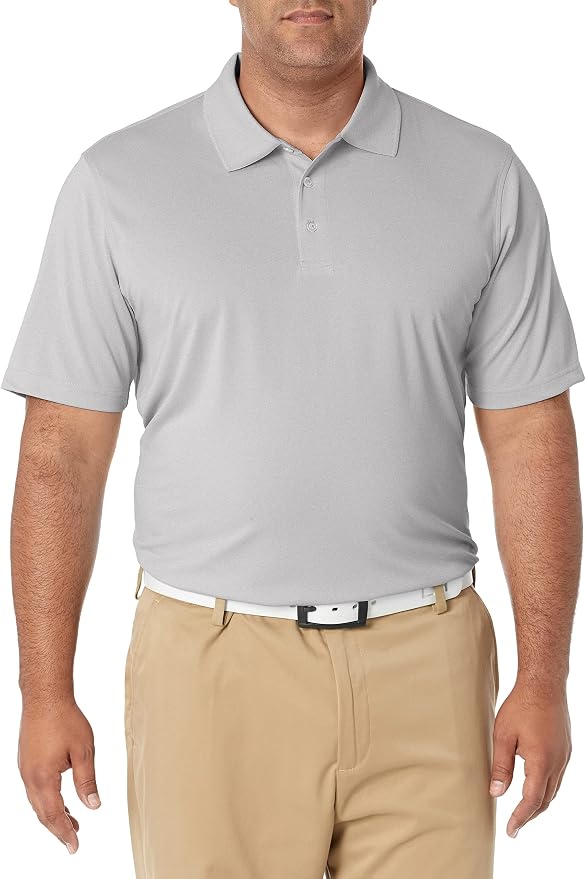 Amazon Essentials Mens Golf Polo Shirt, Moisture-Wicking Quick Dry, Short Sleeve by AmazonEssentials