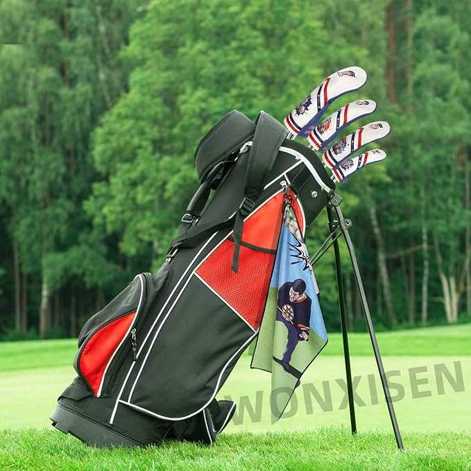 Golf Club Headcover for Drivers, Fairway Woods, Hybrid/Rescue Funny Style - Image 5