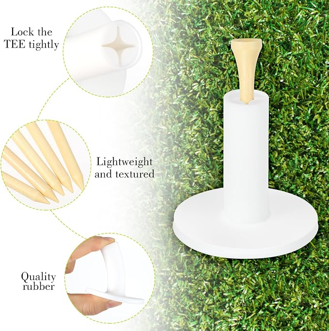 15 Set Golf Rubber Tee Holder Set - Image 4