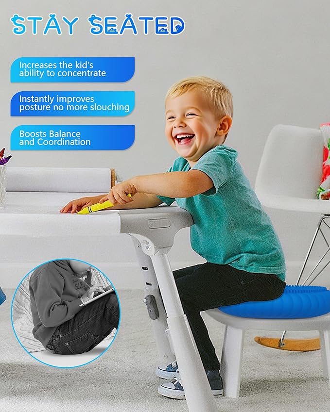 Wobble Cushion with Inflation Pump - Image 2