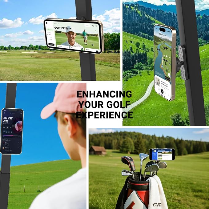Magnetic Golf Cart Phone Holder - Image 3