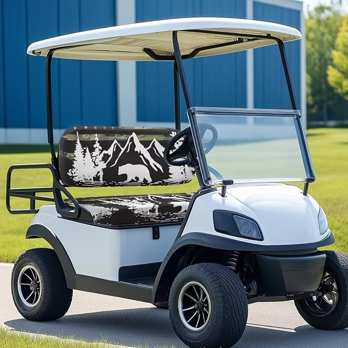 Golf Cart Seat Covers, Universal Fit & Nonskid Bottom Fits - Image 4