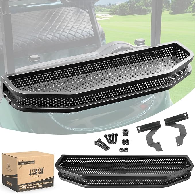 10L0L Golf Cart Front Clay Utility Cargo Basket by 10L0L