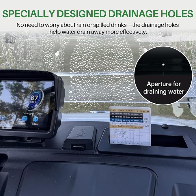 Golf Cart Phone Holder & Storage Tray - Image 5
