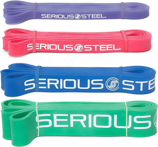 Serious Steel 41" Assisted Pull-up Band, Heavy Duty Resistance Band Sets by SeriousSteelFitness