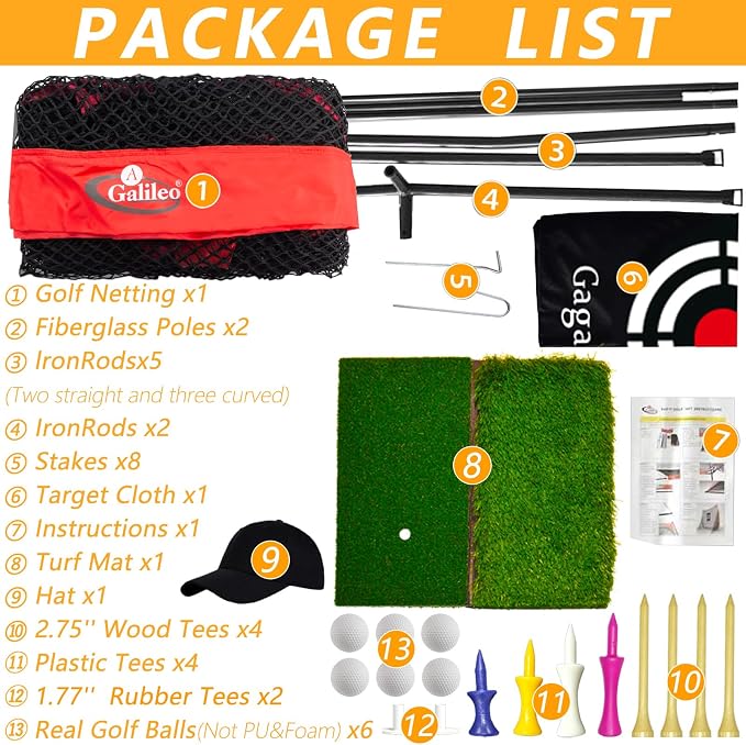 Gagalielo Golf Hitting Net：Professional Practice Accuracy - Image 7