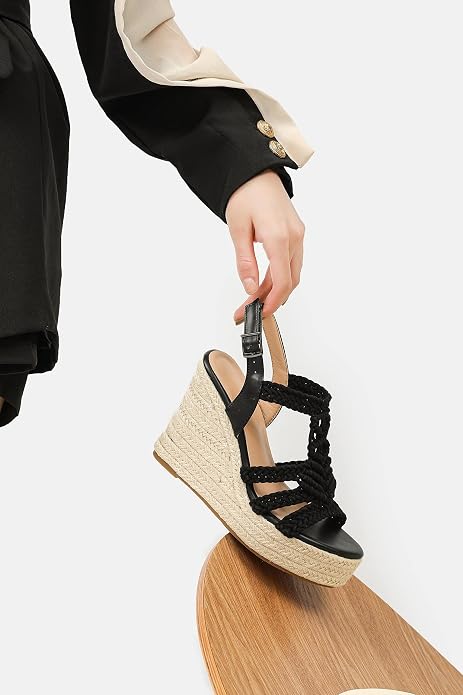 Espadrille Wedge Sandals for Women Platforms & Wedges - Image 4