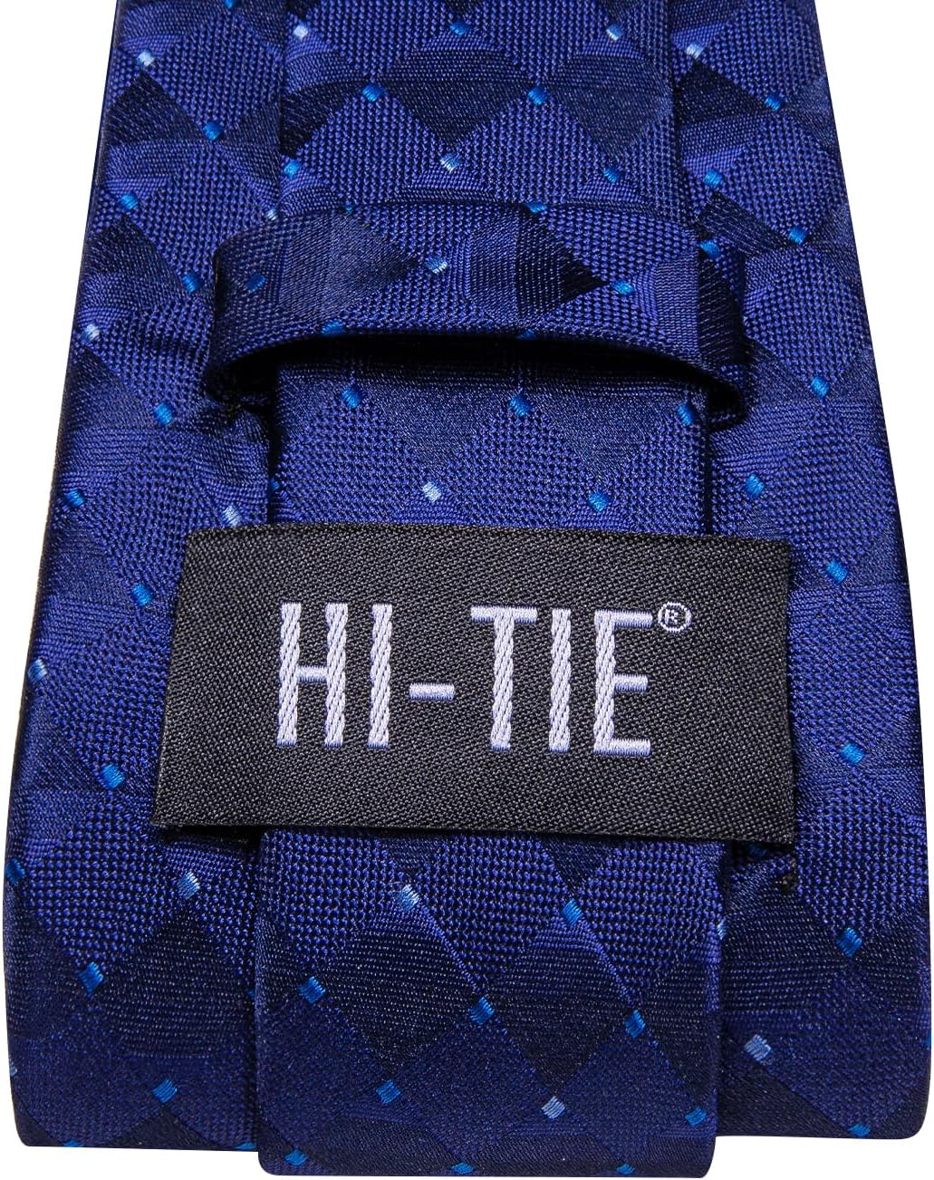 Hi-Tie Men 63inches Tie Set Extra Long Necktie Paisley Tie Pocket Suqare Cufflinks Big and Tall Men Tie