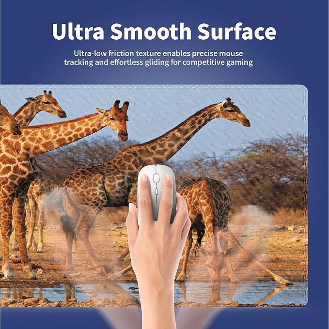 Wknoon. Extra Large Gaming & Office Mouse Pad – A Group of South African - Image 4