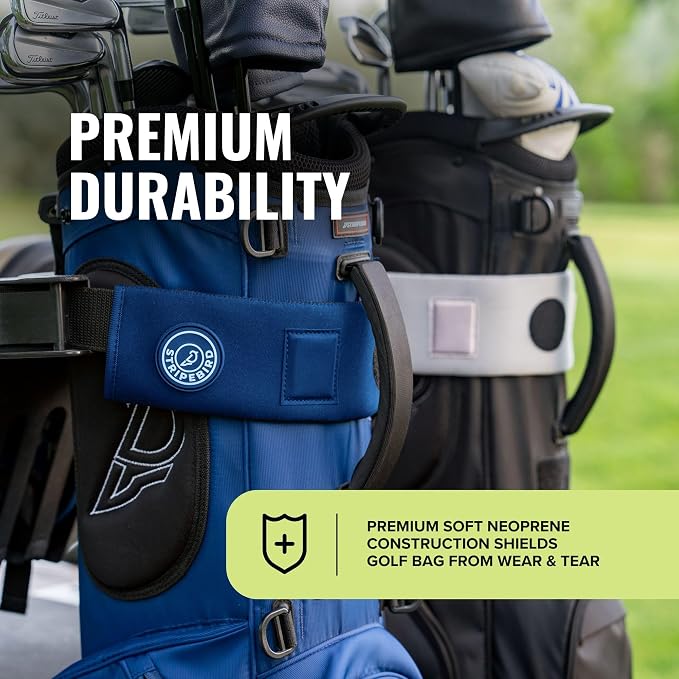 Stripebird - Premium Golf Cart Strap Sleeve Protector - Save Your Golf Bag from - Image 5