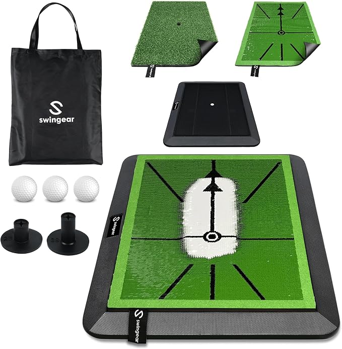 2 in 1 Golf Hitting Mat by Unknown