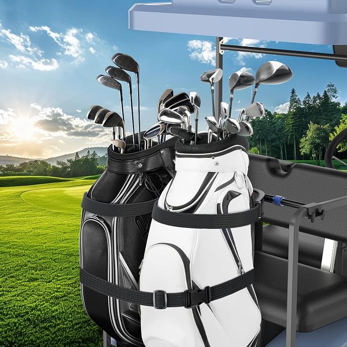 Golf Cart Bag Holder Bracket – Lightweight & Sturdy, No Drilling Required - Image 4