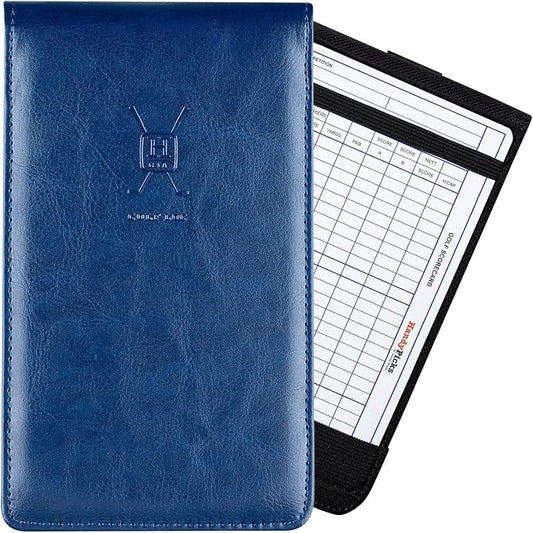 Handy Picks Leather Golf Scorecard Holder | Yardage Book Cover | Scorecard n by HandyPicksGolf
