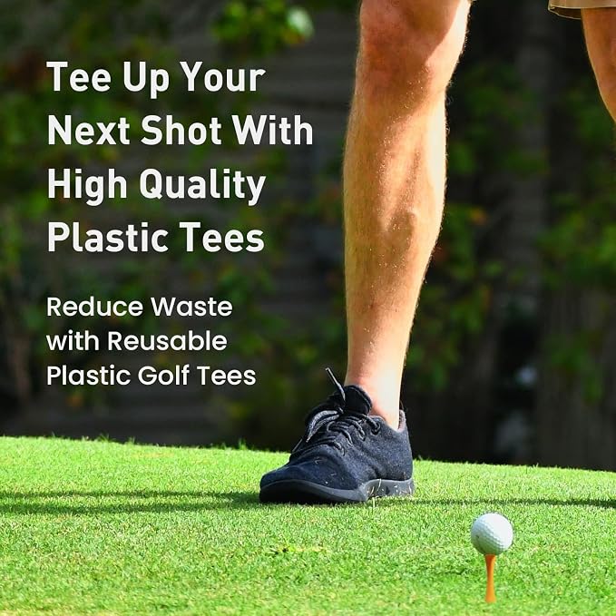 Plastic Golf Castle Tees Step Down Value 200 Count, Unbreakable Mixed or Same - Image 6