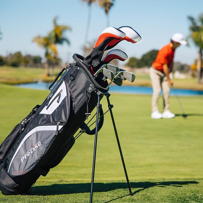 Precise M5 Men’s Golf Set – Driver, 5-PW Irons, Stand Bag and 3 Headcovers - Image 7