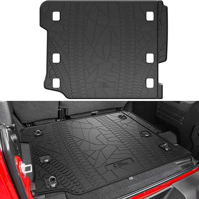 JOYTUTUS Cargo Mat fits 2018-2026 Wrangler JL 4X4 by JoyTutus