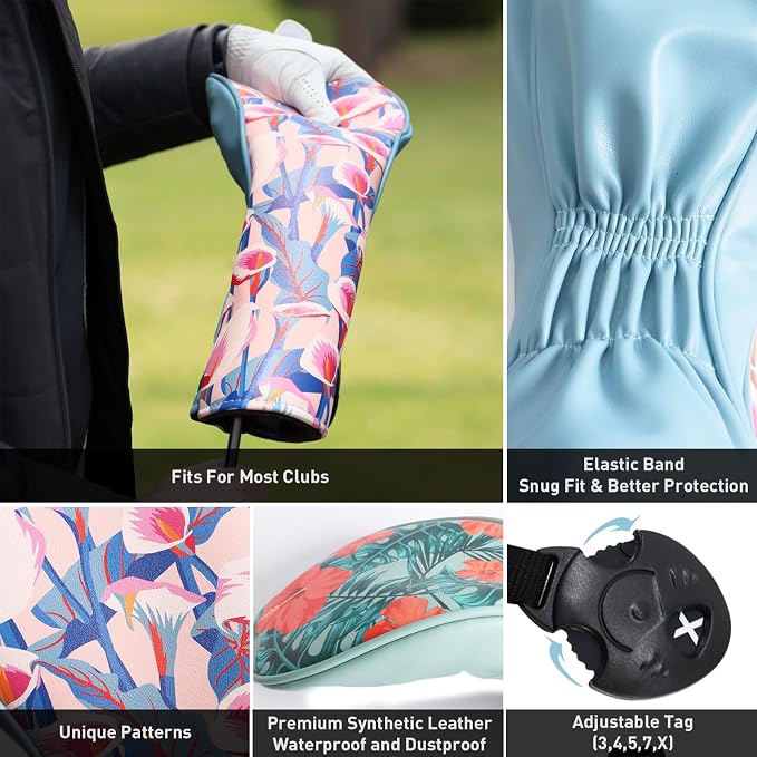 FINGER TEN Golf Club Head Covers - Image 4