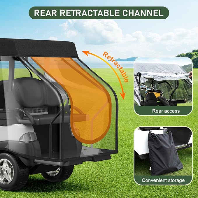 Rosefray Golf Cart Enclosure - Image 5